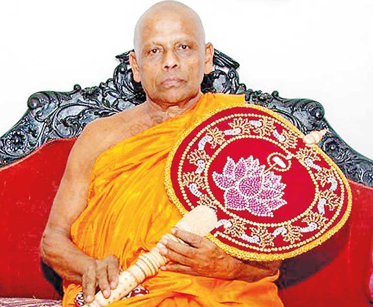 Most Venerable Warakagoda Dhammasiddhi Sri Pagnananda Gnanarathanabhidhana Thero
